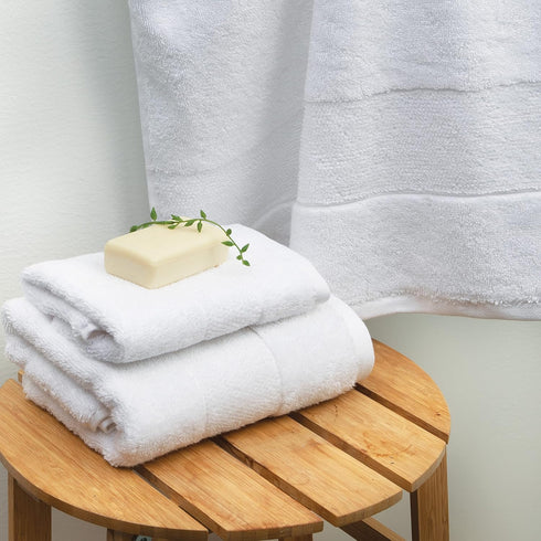 Pack 8, 100% 600 13 13 Aston & Arden Aegean Terry Solid Washcloth, of Turkish Cotton GSM Soft Absorbent Face & Body