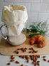 Pinyon Products 100% Organic Reusable Nut Milk Bag for straining almonds, cashews, oats, rice, hemp seeds and more