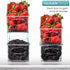 Sorbus Stackable Clear Refrigerator Organizer Bins for Kitchen Pantry, Freezer & Fridge, Plastic Containers with