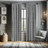 Ambesonne Modern Curtains, Bizarre Shapes Houndstooth Graphics, 2 Panel Set for Living Room Bedroom