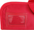 Ergo Chef 5 Pocket Bi-Fold Chef Knife Case Roll Bag, Lightweight Durable Nylon/Polyester Blend, Red