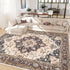 6x9 CAPALOCA Machine Washable Rugs Nursery Rug Cute Girl Non Slip Low Pile Water Repellent Soft Print Pattern