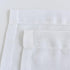 Snow White Linen Sheer Curtain Panel - 72" Long Faux Linen Window Treatment Drape, Sets of 2, 54x72 Inch