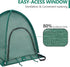2 Pack, 80% 22" 22" 22" Plant Shade Tent Pop Up Sun Shade Cover for Outdoor Plants, Portable Sun Protection Tent