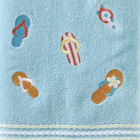 SKL Home Flips & Flops Hand Towel Set, Small, 2 Count