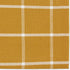 DII Basic Collection Tabletop Placemat Set, Honey Gold Check, 6 Piece