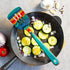 12-1/2" Wooden Slotted Spatula from Baltique Montego Bay Collection, Safe for Nonstick Cookware