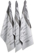 DII Cotton French Jacquard Dish Towels, Set of 3 Decorative Tea Towels for Everyday Kitchen Cooking and Baking