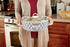 Crock-Pot Small 2.5 Quart Casserole Slow Cooker, White/Blue, Durable and Compact for Quick Meals