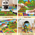 3x5 36"x60" Upgrade Ultra Non Slip ABC Rugs for Kids Playroom, Washable Alphabet Floor Mat for Toddlers, Educational
