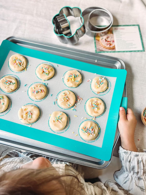 TOVLA JR. Set Set Cookie Baking and Cooking Gift for Kids - Cooking Supplies for the Junior Chef - Kids' Baking
