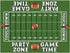 AnapoliZ Football Tablecloth Plastic | 3 Pcs Party Pack (54" x 72") | Rectangular Game Day Table Cover