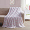 Valentine Soft Throw Blanket: Confetti Heart Fun, Pink Black White, Accent for