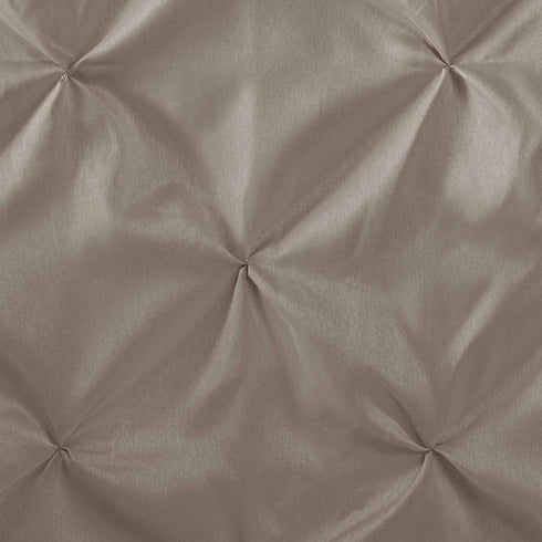Madison Park Laurel Taupe Shower Curtain, 72 x 72, Pieced Transitional, Beige