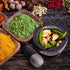Mortar and Pestle - Heavy Duty Polished Hard Stone Grinder for Spices, Herbs, and Seasoning