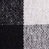 DII Buffalo Check Collection Rustic Farmhouse Throw Blanket, 50x60, Black/White