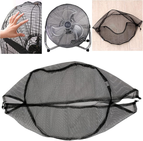 20 inch Dustproof Protection Cover for Floor Fan, 20" Mesh Cover, Children Finger Safety Protection Net for Industrial