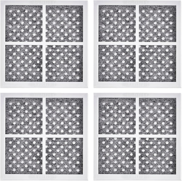 LT120F Air Cleaner Filter Assembly Pack of 4 for Kenmore Elite 469918 Replacement for LG Refrigerator ADQ73214404