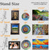 AMT 10 Inch Acrylic Plate Stands for Display, Holder Stand for Pictures, Decorative Plates, Books, Photo Easel
