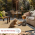 nuLOOM 2' x 3' Nakia Natural Outdoor Performance Area Rug, Stain Resistant, Weather Resistant for High Traffic Areas
