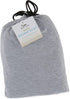 Bucky Jersey Stripe Comfort Travel Accessories Blanket Scarf, Gray Stripe, One Size