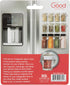 Good Cooking Set of 4 Universal Magnetic Spice Rack Gripper Clips - Easily Organize Dispensers, No Screws Needed