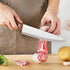 8 inch Chef Knife, Razor Sharp Kitchen Knife with Protective Sheath, Ergonomic Handle, Dishwasher Safe