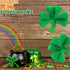 St. Patrick's Day Shamrock Tissue Hanging Decor, Set of 3 Seasonal Party Decor
