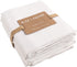 KAF Home Flour Sack Kitchen Towels, Set of 4, White, 100% Cotton