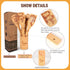 Wooden Cooking Spoons Set of 7 Pieces, Magical Bamboo Kitchen Utensils with Engraved Patterns, Magic Cooking Spoons Mom