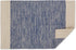 DII Woven Rugs Collection, Hand-Loomed, 2x3', French Blue Border