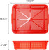 Thunder Group Durable Plastic Basket, 550mm