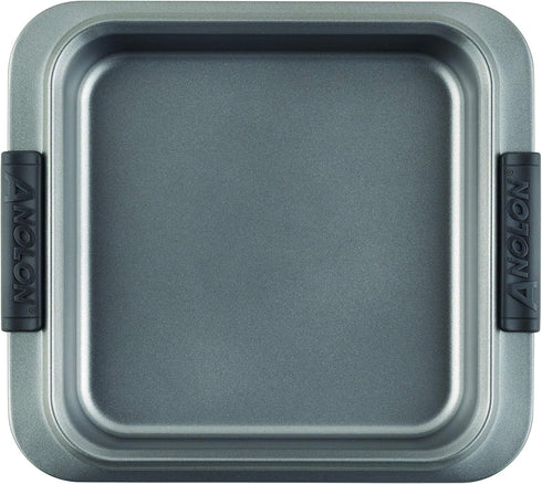 Anolon Advanced Nonstick Baking Pan, Square - 9 Inch, Gray