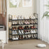 Saincustom 5-Tier Closet 5 Shoe Rack - Shoe Organizer, Sturdy Shoe Storage Shelf, Perfect for Front Door Entrance