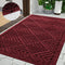 Yimobra Door Mat Outdoor Entrance - Heavy Duty Non-Slip Front Doormat for Home Entrance, 29.5 x 17 Inch, Wine Red
