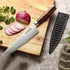 Razor-Sharp Chef Knife, 8-inch High Carbon Stainless Steel Chef's Knife for Home Kitchen & Restaurant, with Sheath &