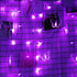 13ft 96 16 8 Decorman Butterfly Curtain Lights, LED USB Window Fairy Lights Butterflies Modes Firefly Twinkle Timer