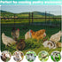 Miuwauer 15.7IN 50FT 0.3IN 50 Plastic Mesh Fence Sheet x - Opening Plastic Chicken Wire Netting Roll Durable for Dogs