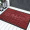 Yimobra Welcome Outdoor Front Door Mat, Heavy Duty Non-Slip, Rubber Backing, 29.5x17, Wine Red