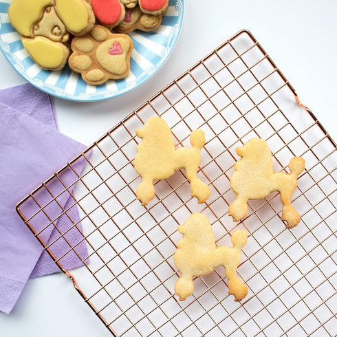 Poodle Silhouette Cookie Cutter, 1 Piece, Bakerlogy