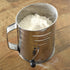 Norpro 3-Cup 2 Stainless Steel Rotary Hand Crank Flour Sifter With Wire Agitator