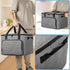 LUXJA Large Carrying Bag for Ninja Foodi Possible Cooker Pro, Hard Bottom Pad Compatible with 8.5 Qt Multicooker, Gray