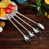 KEAWELL Luxurious 9 Inch Iced Tea Spoon Set - 4 Pieces, Gorgeous Design, 18/10 Stainless Steel, Perfect for Cocktails