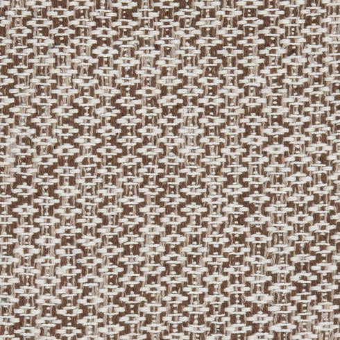 DII Woven Recycled Yarn Rag Rug Collection, Miniature Diamonds, 2x3', Leather Brown