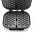 Dominion Classic Plate Electric Indoor Grill - 2-Serving Panini Press, Easy Storage & Clean, Black