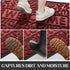 Yimobra Welcome Outdoor Front Door Mat, Heavy Duty Non-Slip, Rubber Backing, 29.5x17, Wine Red