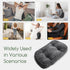 HIGOGOGO Lumbar Support Pillow for Recliner Chair/Accent Chair/Couch/Office Chair, Tufted Corduroy Back Support Cushion