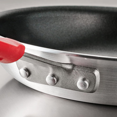 Tramontina Professional Series 12-Inch Fry Pan, Heavy-Gauge Aluminum, Nonstick Coating, Made in Brazil