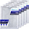 BlueStars WB06X10309 WB06X10359 Microwave Grease Filter Replacement - 7.64 x 5.12, Compatible with G.E LG Kenmore