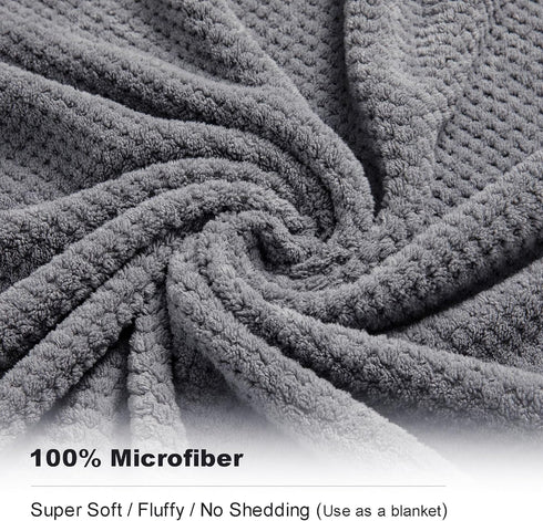 Set 35x70 Inches Set,Jumbo Bathroom,Hotel,SPA,Pack 4 Extra Large Bath Towel Sheet - Oversized Highly Absorbent Towels